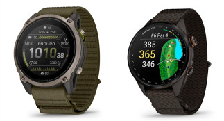 Imagen de los dos nuevos relojes de Garmin, Enduro 4 y Approach 72.