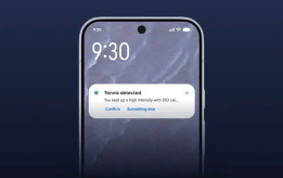 Imagen de la detección automática de práctica deportiva de Google.