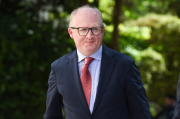 Archivo - El miembro del Comité Ejecutivo del Banco Central Europeo (BCE), Philip R. Lane, a 25 de mayo de 2022, en Madrid (España)