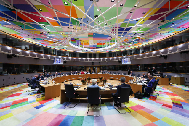Reunión de líderes de la UE en Bruselas.