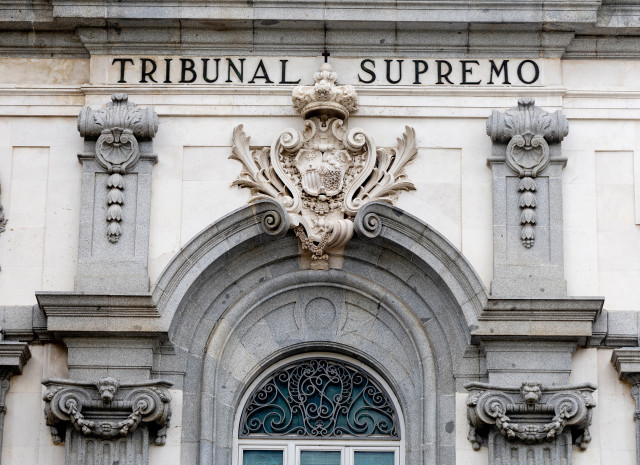 Fachada del Tribunal Supremo, a 6 de octubre de 2026, en Madrid (España).
