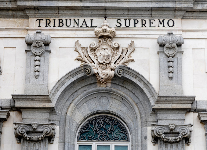 Fachada del Tribunal Supremo, a 6 de octubre de 2026, en Madrid (España).