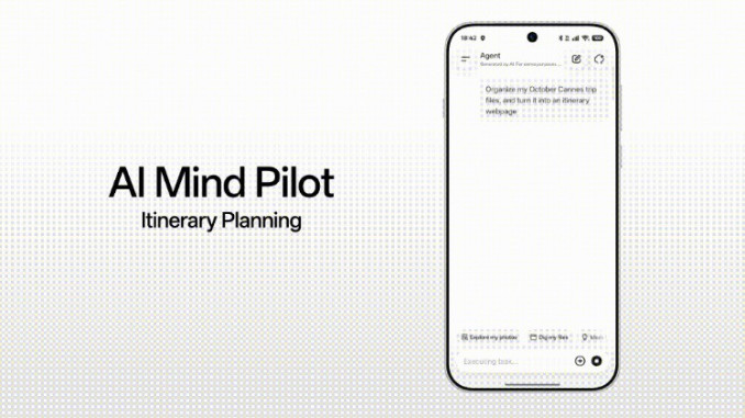 Nuevo modo agente en AI Mind Pilot