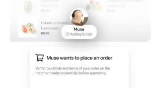 Agente de IA Muse haciendo una compra