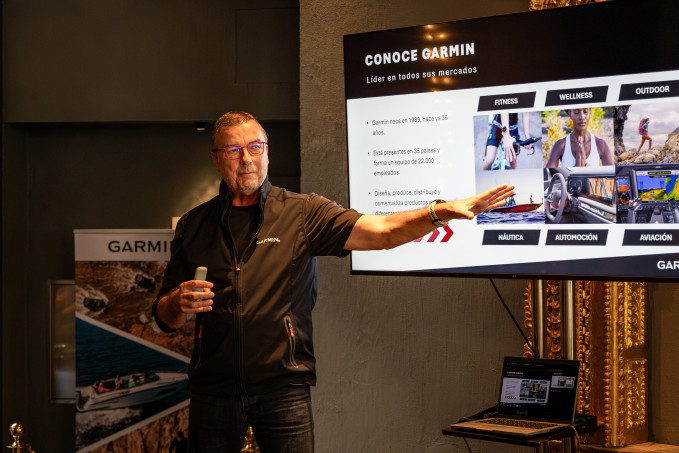 Fotografía del director general de Garmin Iberia, Salvador Alcover.