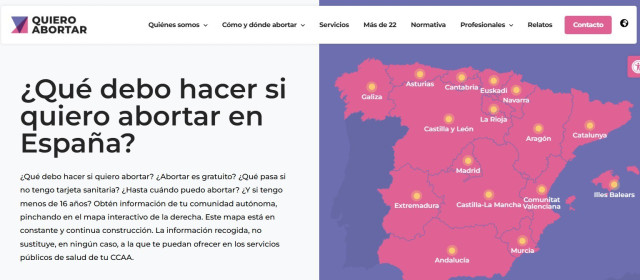 Archivo - El Gobierno aprueba un RD para destinar 300.000 euros a ampliar los servicios de la web 'Quiero Abortar'