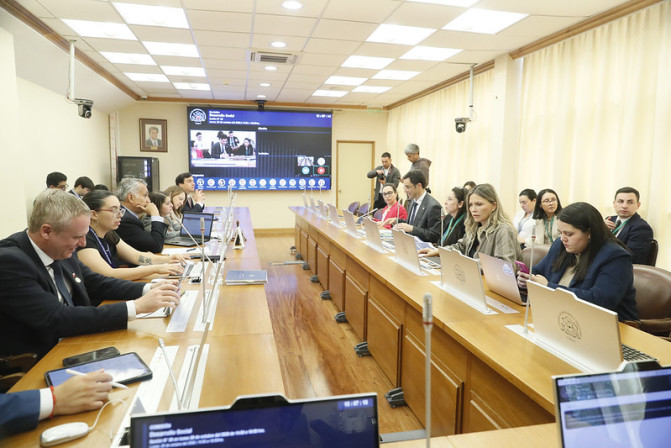 Ejecutivo expone sobre funcionamiento de centro de reinsercion social juvenil en Comision de Desarrollo Social