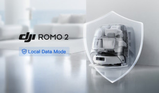 El modo de datos locales para los aspiradores ROMO 2 de DJI.