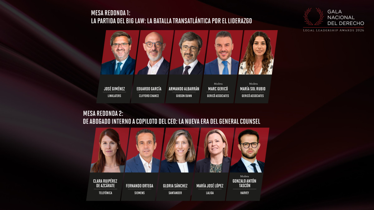 Gala Nacional del Derecho Legal Leadership Awards 2026