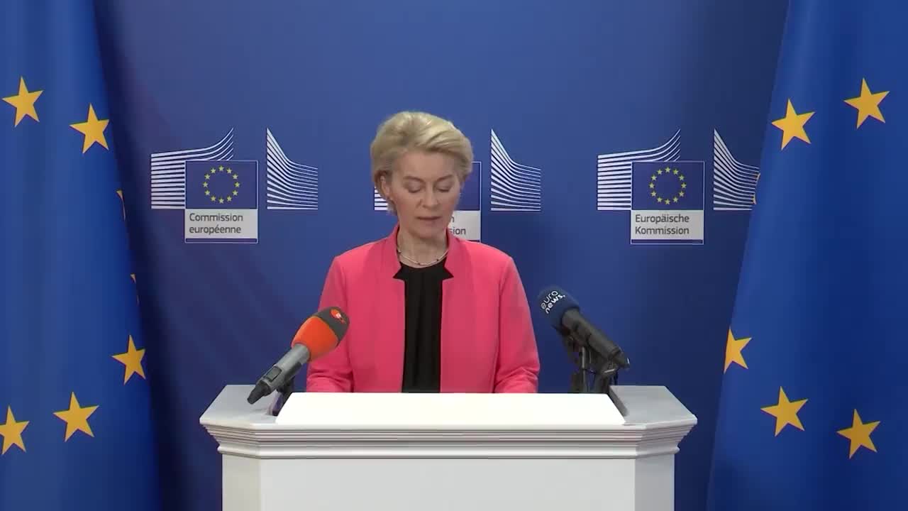 Von der Leyen anuncia la suspensión del acuerdo comercial UE-Israel