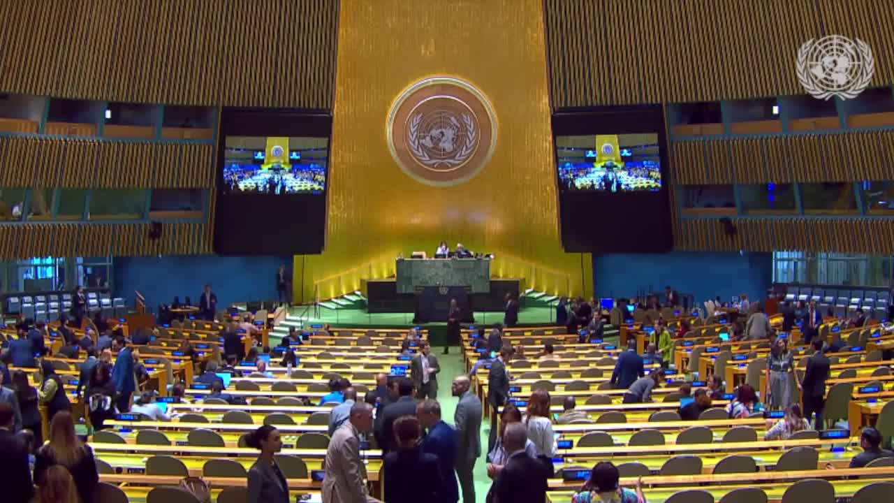 La ONU aprueba por amplia mayoría un texto en favor de crear un Estado palestino