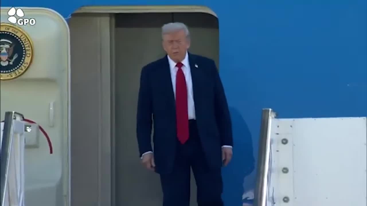 Así ha sido la llegada de Trump a Israel en esta primera fase del plan de paz con Hamas