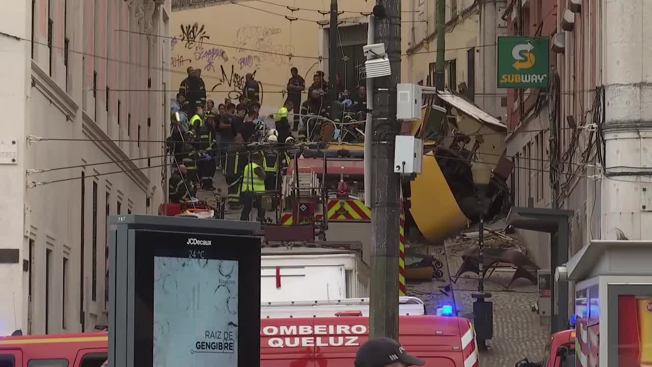 Cable del funicular que se accidentó en Lisboa no estaba certificado para transportar personas