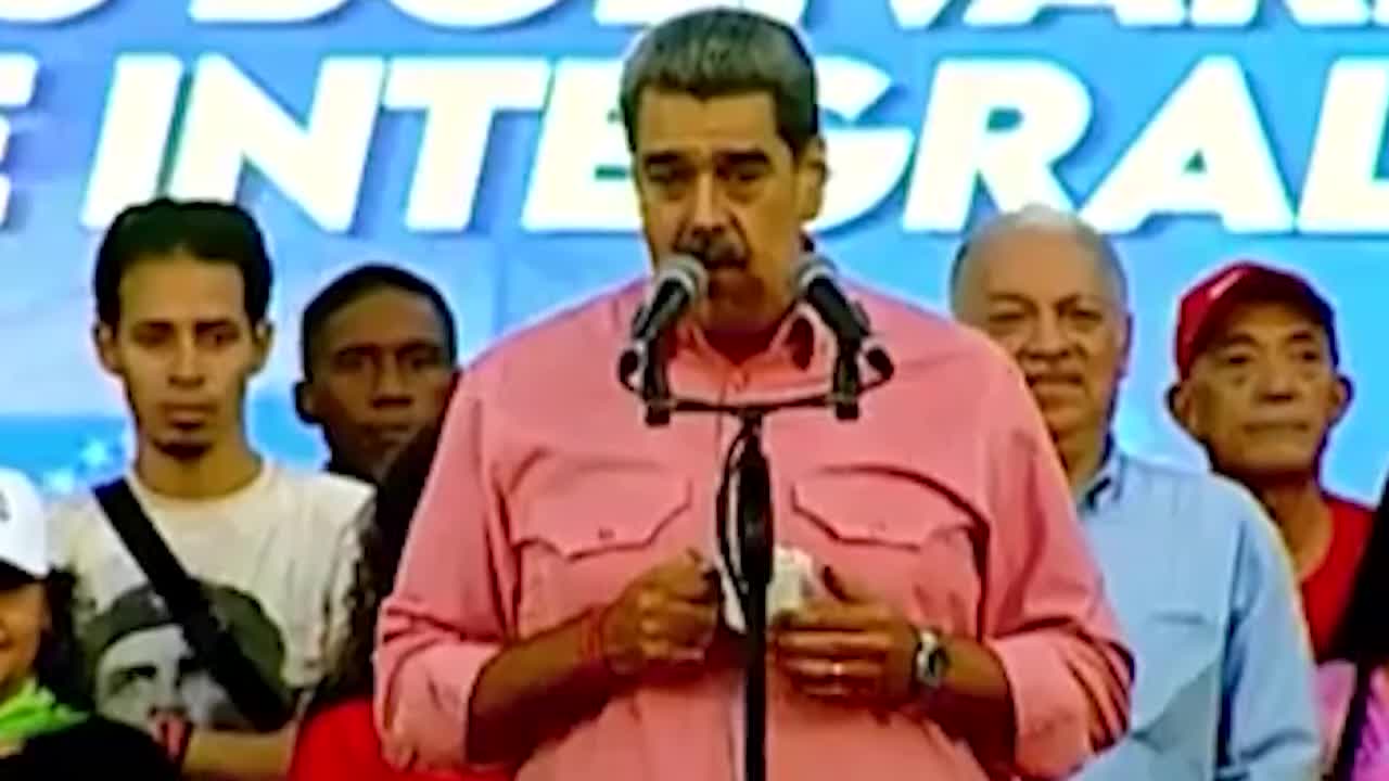 Maduro, ante la escalada con EEUU: 