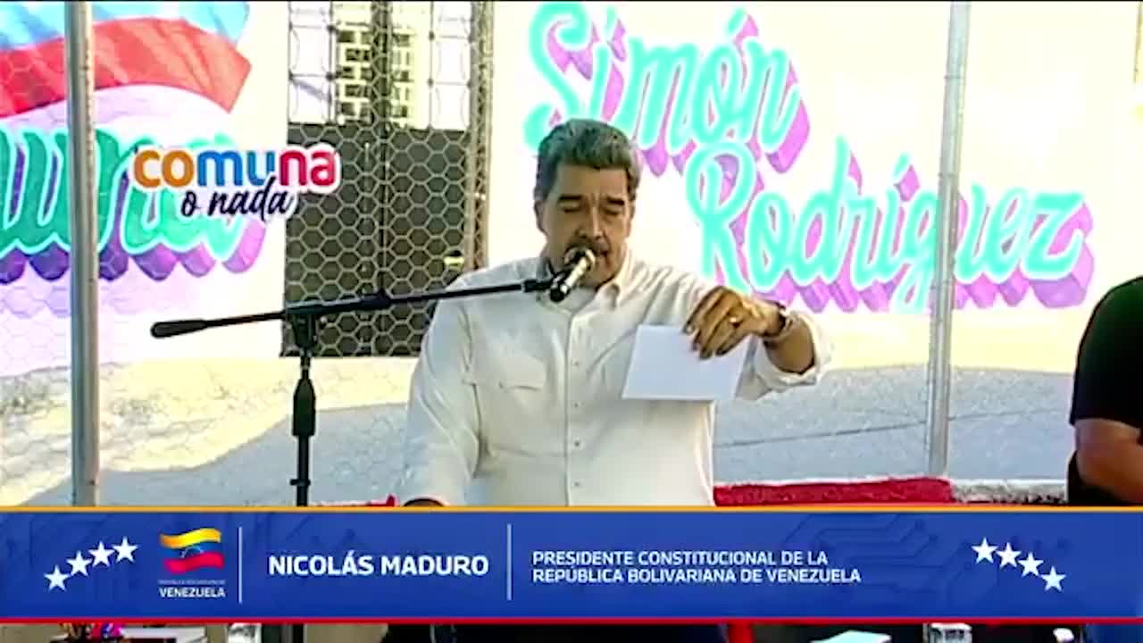 Maduro confirma una conversación telefónica 