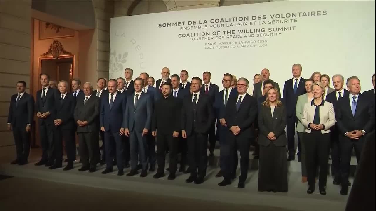 La Coalición de Voluntarios acuerda garantías de seguridad vinculantes para Ucrania