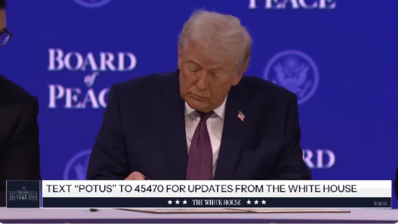 Trump lanza la Junta de Paz para Gaza y apunta a su expansión global