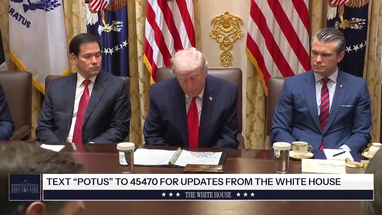 Trump afirma que Irán tiene 