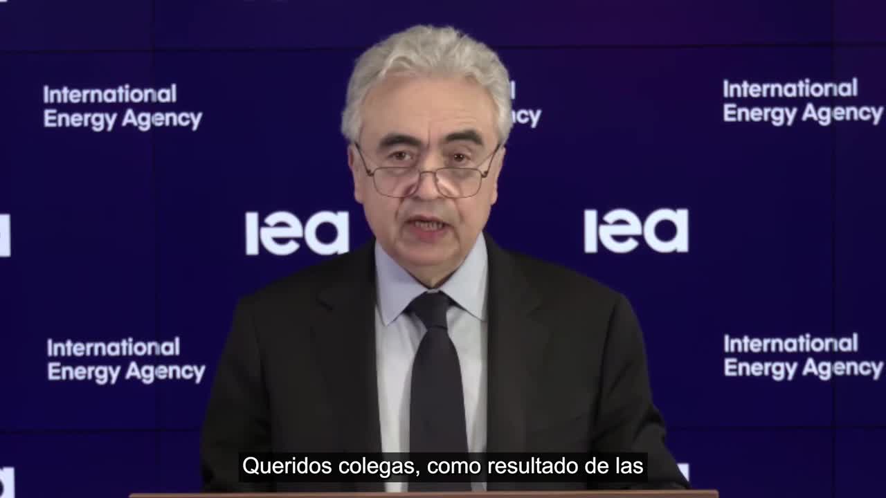 La AIE liberará 400 millones de barriles de reservas de petróleo