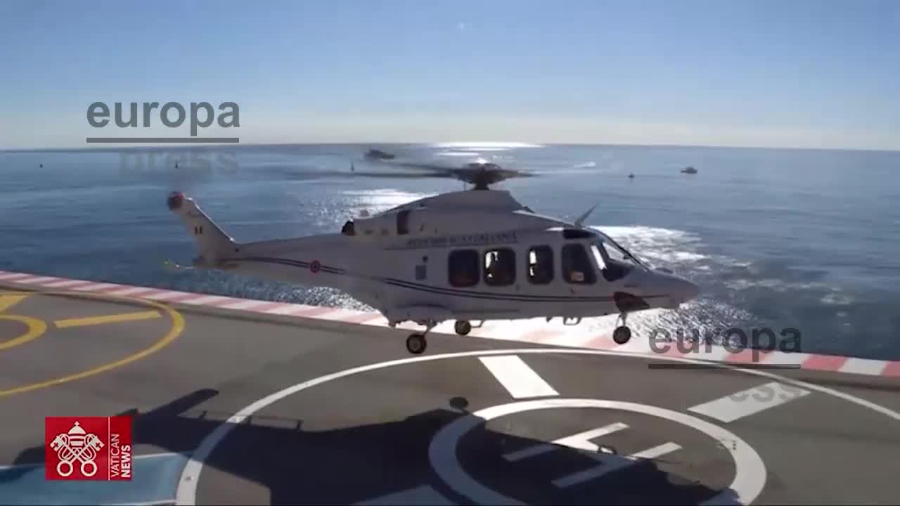 León XIV visita Mónaco