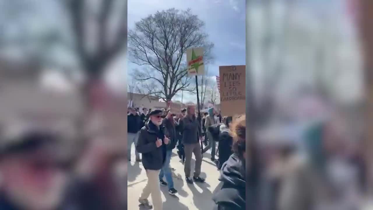 Miles de manifestantes protestan contra Trump y la guerra en ciudades de EEUU