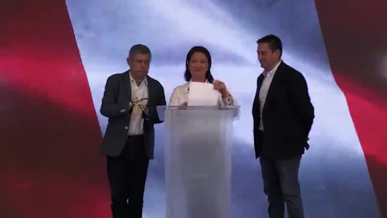 Fujimori se impone a Sánchez en las presidenciales de Perú con un 98,2% escrutado