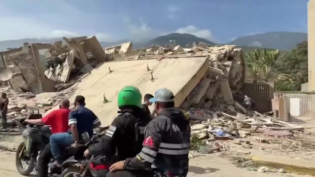 Al menos 188 muertos y más de 1.500 los heridos por el doble terremoto en Venezuela