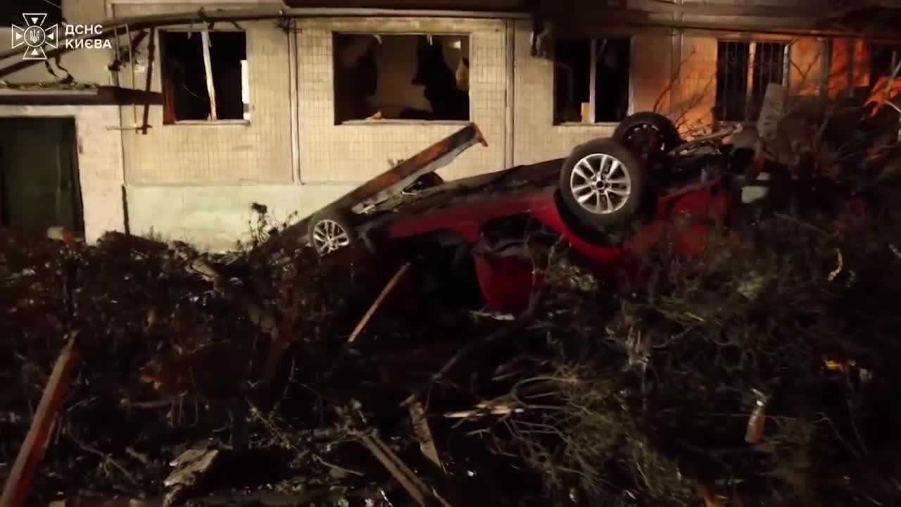 Ascienden a nueve los muertos y a 30 los heridos en un ataque ruso sobre Kiev