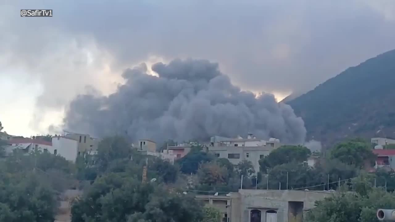Israel emite una orden de evacuación y ataca el sur de Líbano en respuesta a Hezbolá