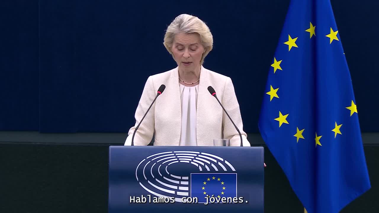 Von der Leyen pide vetar las redes a menores de 13 años y acceso con restricciones hasta los 15